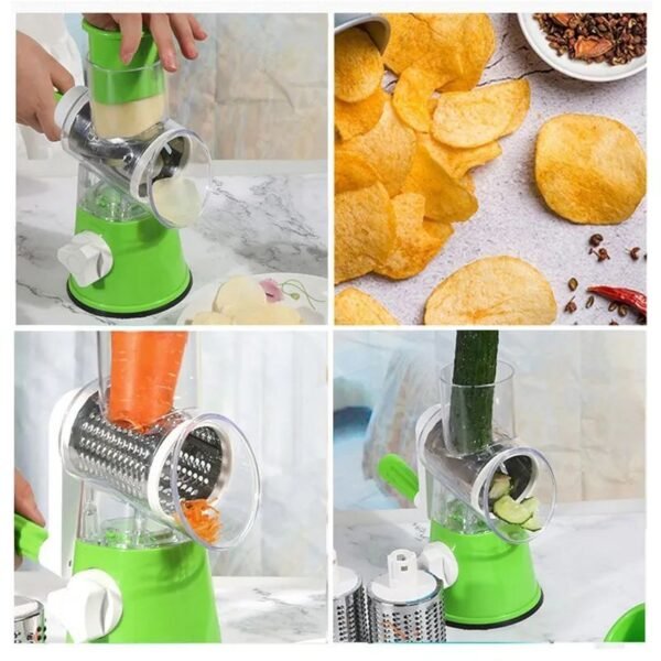 Multi-Functional Tabletop Drum Grater - Image 3
