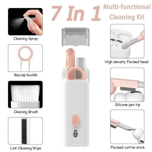 Portable Keyboard Cleaning Kit - 7 Pcs