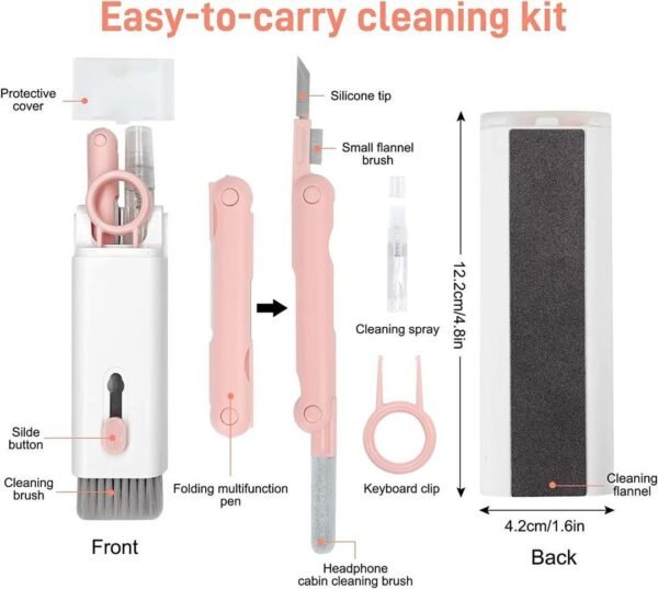 Portable Keyboard Cleaning Kit - 7 Pcs - Image 3