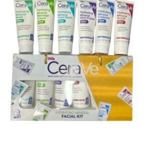 Pack Of 06 Cerave Hydrating Mineral Facial Kit | Best Quality