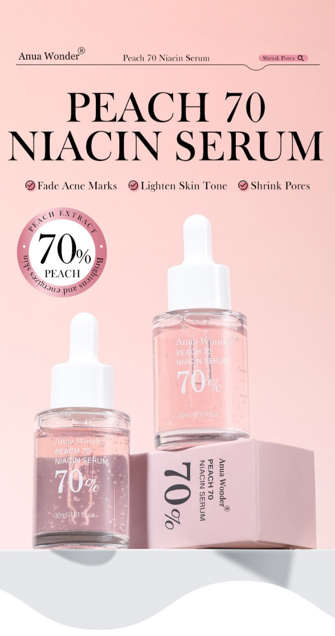 Anua Wonder Peach 70% Niacinamide Serum - Image 3