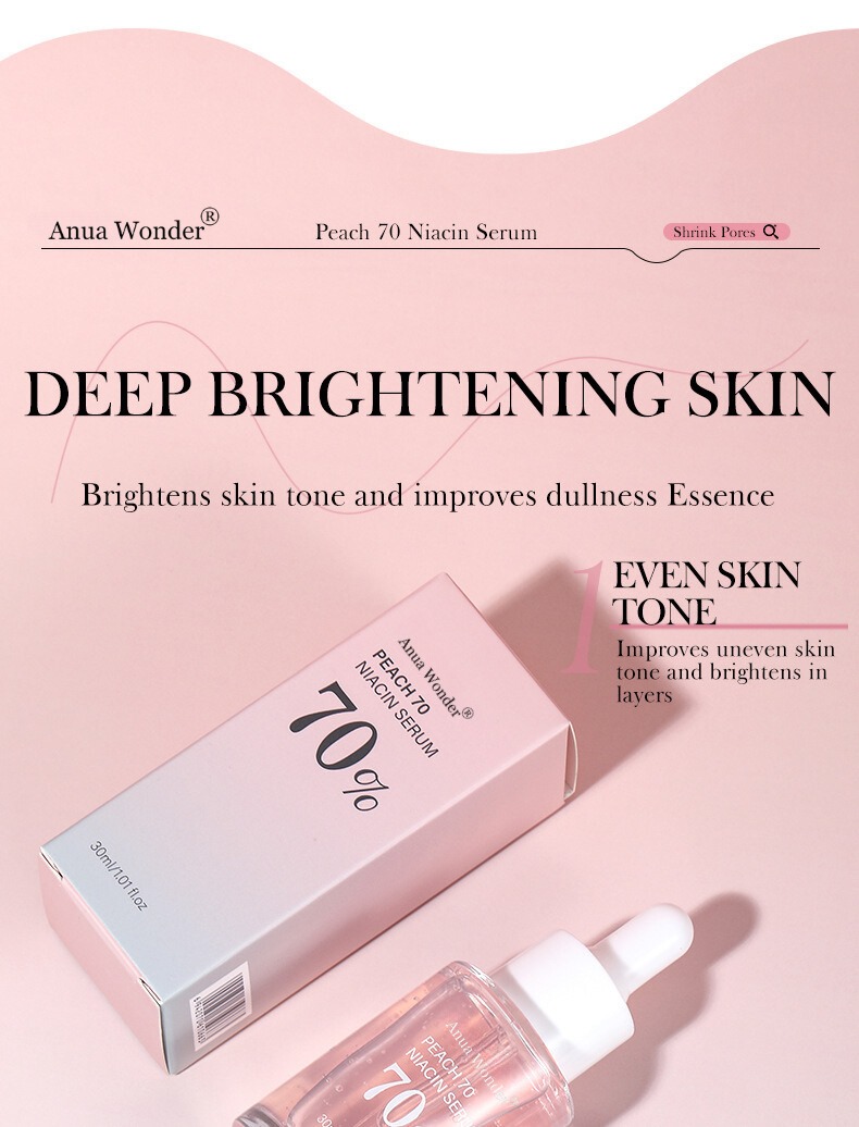 Anua Wonder Peach 70% Niacinamide Serum - Image 2
