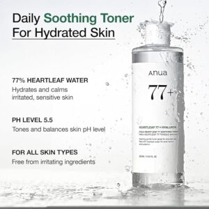 Anua Heartleaf 77% Toner | Soothing for All Skin Types