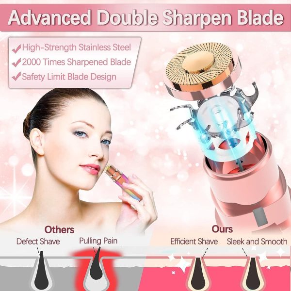 2-in-1 Electric Eyebrow Trimmer & Shaver | for Women - Image 6