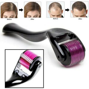 Derma Roller 0.5mm with 540 Titanium Needles for Hair Growth & Skin Repair